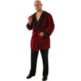thumbnail image 2 of Playboy Hugh Hefner Smoking Jacket Costume Robe 46-52, 2 of 2