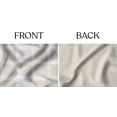 thumbnail image 5 of Delara GOTS Certified 100% Organic Cotton Check Reversible Print Duvet Cover and Sham Set of 2, King 108 "X92", Beige, 5 of 6