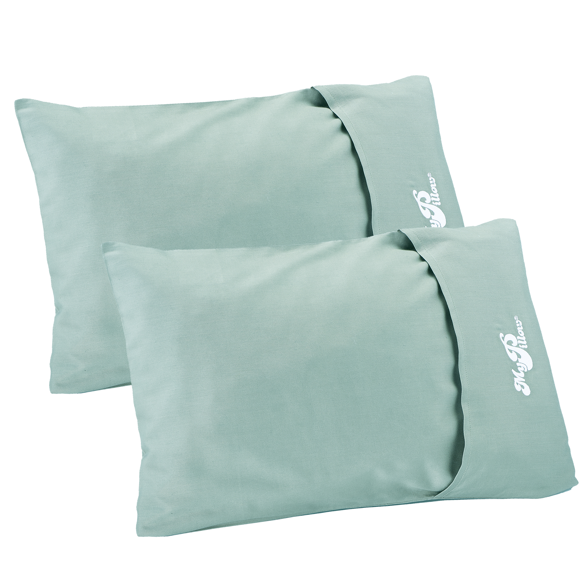MyPillow Seaglass (Set Of 2) Roll & Go Anywhere Travel Pillow