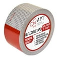 thumbnail image 1 of APT Dot-C2 High Intensity Grade Safety Reflective Conspicuity Tape, for Trailers, Car, Bike, 2" x 25 ft, 1 Roll/Pack, 1 of 8