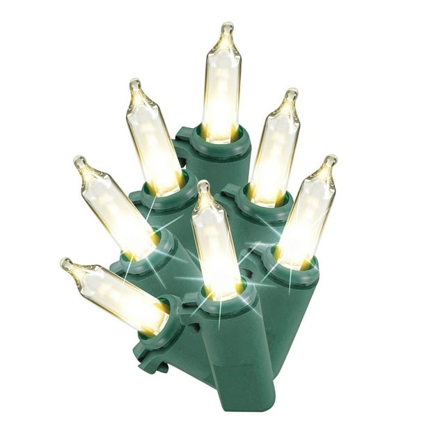 Philips 051045869 200ct Christmas LED Smooth Mini String Lights Warm