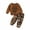 Caramel, variant on Toddler Girls Clothes 2T 3T 4T 5T Fall Outfits Baby Pullover Sweatshirt  Camouflage Pants Set Kids Winter 2Pcs Sweatsuit
