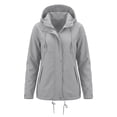 thumbnail image 7 of Sheghy Womens Denim Jacket for Women Fleece Jacket Belted Daily Overcoat Jacket with Pockets, 7 of 7
