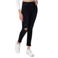thumbnail image 2 of JEANS HIGH WAIST CON DESTRUCCIÓN MUJER QUARRY, 2 of 2