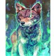 thumbnail image 2 of Cuadros Decorativos Diamante pintura 5D taladro redondo completo mosaico DIY lobo luminoso Kit arte decoración del hogar Ndcxsfigh Nuevos Originales, 2 of 8