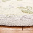 thumbnail image 4 of Safavieh Chelsea Barnes Bordered Area Rug, Ivory, 8' x 8' Round, 4 of 13