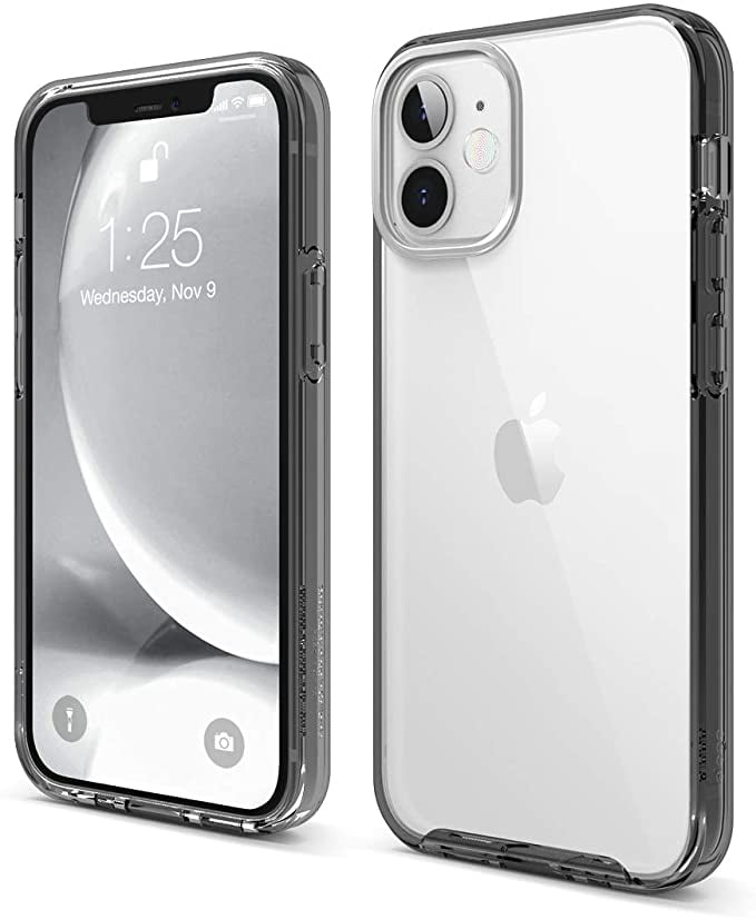 elago Compatible with iPhone 12 Mini Case Hybrid Clear Case for
