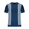 thumbnail image 4 of Styesk T-Shirts pour Hommes, Chemise d'Été Courte Tricotée Ample Décontractée pour Extérieur, 4 of 6
