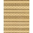 thumbnail image 1 of Ahgly Company Machine Washable Indoor Rectangle Abstract Cinnamon Brown Area Rugs, 5' x 8', 1 of 7