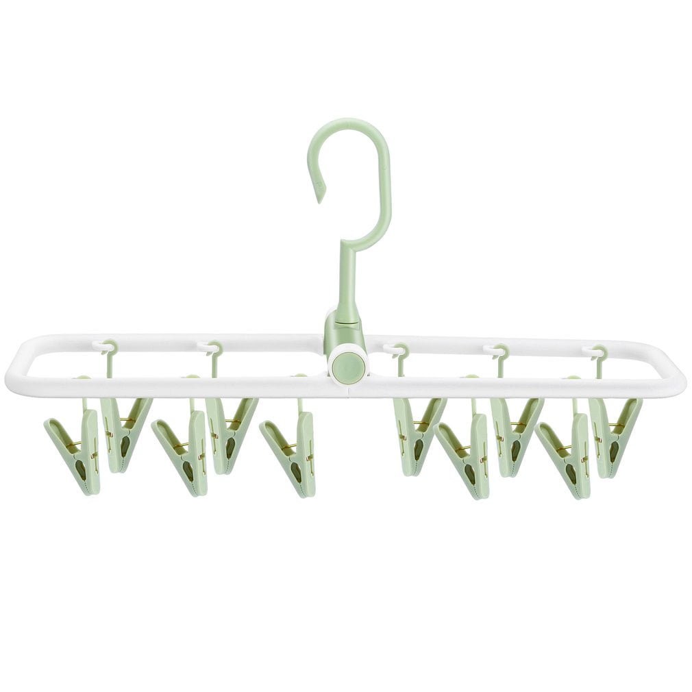 VINNED Folding Drying Rack Underwear Socks Clip Multifunctional Clothes