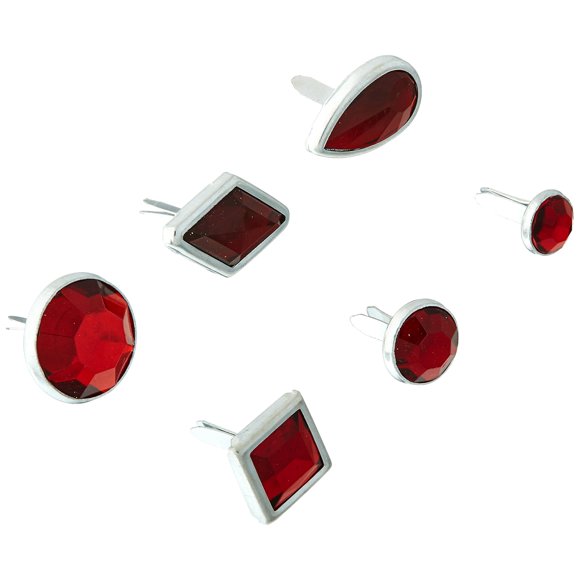Karen Foster Design Brads Birthstone Janvier, 18 Pcs