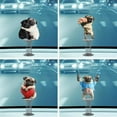 thumbnail image 6 of Adorable Pug Acrylic Car Spring Decors,Pug Car Dashboard Decors,Funny Cute Pug Cars Dashboard Decor Accessories with Spring for Desk Gifts,2D Cartoon for Cars Interior Accessory, 6 of 9