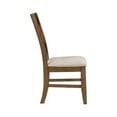 thumbnail image 5 of Lexicon Counsil Wood and Fabric Dining Room Chairs in Cherry (Set of 2), 5 of 8