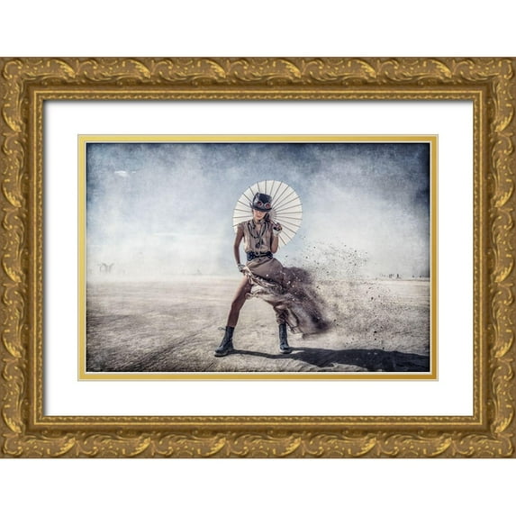 Bonugli Kali, Gilles 14x11 Gold Ornate Wood Framed with Double Matting Museum Art Print Titled - Gone With the Wind