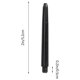thumbnail image 4 of 100 piezas de plástico Dardo Ejes Dardos Accesorios Tallos Varilla de poste de plástico con rosca de tornillo estándar 2BA (Negro), 4 of 5