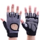 thumbnail image 1 of Gris cuatro tamaños de guantes de muñeca con cinturón de fitness de silicona antideslizante, tela de ropa de alta elasticidad, M, 1 of 5