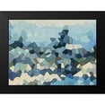 thumbnail image 2 of Urban Road 24x19 Black Modern Framed Museum Art Print Titled - Peaks, 2 of 5
