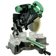 Factory-Reconditioned Hitachi C12RSHR 12 in. Sliding Dual Compound Miter Saw with Laser Marker (Refurbished)