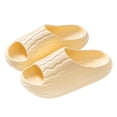 thumbnail image 2 of Leesechin Wide Width Women Shoes Home Couple Antiskid Thick Sole Shoes Indoor Outside Soft Soled Slippers, 2 of 6