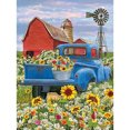thumbnail image 3 of Kits de carrito de girasol con margaritas y taladro de pintura de diamantes, decoración redonda completa para el hogar Hugtrwg Para estrenar, 3 of 9