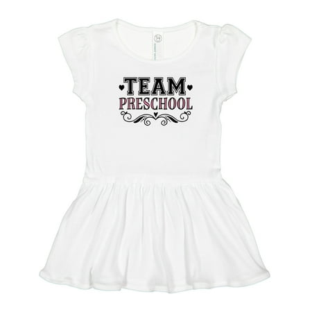 

Inktastic Team Preschool Cute School Gift Toddler Girl Dress