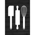 thumbnail image 3 of Robinson, Tamara 18x24 Black Modern Framed Museum Art Print Titled - Kitchen Utensils, 3 of 5