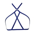thumbnail image 1 of Lencería Erógena Material Premium Impresionante Aire Romántico Firfadura Firfadura Misteriosa Diseño único Moda Mujeres Arnés Sujetador RoyalBlue Scienceny XX000636-05, 1 of 6