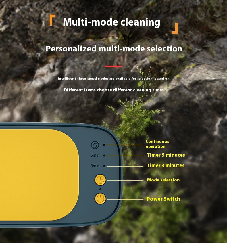 Ultrasonic Jewelry Cleaner,45khz Professional Ultrasonic Cleaning Machine for Jewelry Eyeglasses Watches Rings(Dark Green)