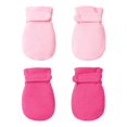 thumbnail image 1 of Manoplas para bebés recién nacidos que no se rayan, 100% algodón, transpirables, ajustables, guantes infantiles para bebés, niños y niñas, 1 of 1