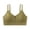 Green, variant on Yxbdin Zipped Front Closure Bras for Women No Underwire Sports Bra Full Coverage Push Up Bras Lightweight Soft Breathable Shockproof Bra Tops