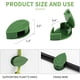 thumbnail image 4 of Soporte para plantas trepadoras Naiovety 10 piezas autoadhesivo verde, 4 of 6