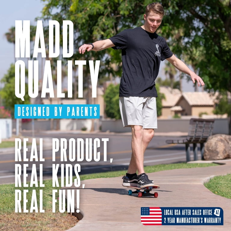 Madd Gear 31" Beginner Complete Skateboard, Maple Deck photo 8