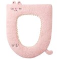 thumbnail image 1 of Coussin de Siège de Toilette Dessin Animé Doux Coussin de Siège de Toilette Housse de Siège de Toilette avec Poignée, 1 of 10
