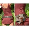 thumbnail image 3 of Riñonera Steampunk Qarigey de Cuero Tostado, 3 of 6