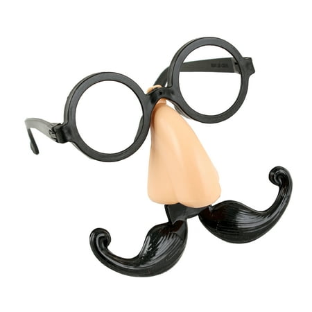 Halloween Party Eye glasses with Big Nose and Mustache Mask Props