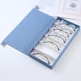 thumbnail image 1 of Estuche Para Coleccionistas De Anteojos, 6 Ranuras, Estuche De Almacenamiento Para Anteojos Múltiples, Organizador Para Mujeres Y Hombres, 1 of 7