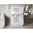 thumbnail image 3 of Kohler K-8188-0 11 x 11 in. Verticyl Square UC Lavatory Bathroom Sink with Overflow Drain, White, 3 of 9