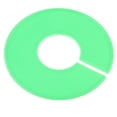 thumbnail image 4 of koolsoo 10 Packs Clothing Rack Size Dividers Round Hangers Dividers White for Green, 4 of 9
