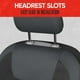 thumbnail image 4 of Fundas de asiento Motor Trend impermeables de neopreno gris para asientos delanteros, 4 of 8