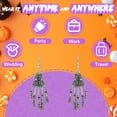thumbnail image 6 of DESIGNICE Halloween Earrings,Hand Fun Earrings,Alloy Resistant Deformation Fun Earrings for Women,Style3, 6 of 7