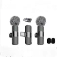 thumbnail image 4 of 2024 Professional Wireless Lavalier Microphone 2 Pack Noise Canceling Crystal Clear Recording With Usb-c For Iphone 15 Pro, 4 of 4