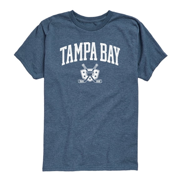 Instant Message - Tampa Bay Hockey - Toddler Boys Short Sleeve Graphic T-Shirt