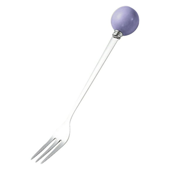 Stainless Steel Fruit Fork Set Creaive High-value Fruit Pick Household Dessert Fork
