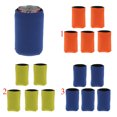 thumbnail image 4 of 5x Neopreno Refrigeración Botella de Estaño Bebidas de Cerveza Refrigerador Titular Manga - Naranja Sunnimix vasos de cerveza de neopreno, 4 of 7