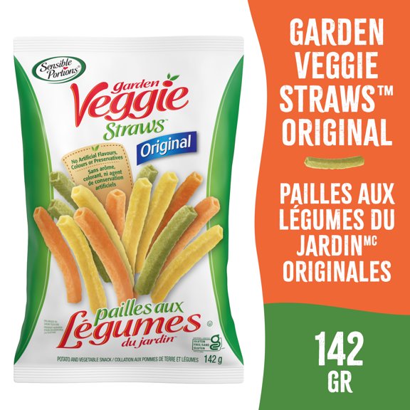 Sensible Portions® Veggie Straws™, Original Flavour, Gluten-Free Chips