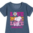 thumbnail image 3 of Peanuts - Love Woodstock - Toddler & Youth Girls Fleece Dress, 3 of 6