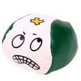 thumbnail image 3 of Funny Leather Sandbag, Leather Funny Expression Soft Sandbags, Footbag Sack for Kick Ball, Professional Footbag Sack for Adults and Beginners, Outdoor & Indoor Toss Game Green, 3 of 6