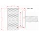 thumbnail image 3 of Tornillos de pulgar estriados de aleación de aluminio Uxcell M3x7mm para caja de computadora PC Azul oscuro (paquete de 10), 3 of 3