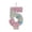 F, variant on Ocean Mermaid Theme Cake Candles Numbers 3, Purple Gradient Cake Topper with Sequins for Girls Birthday Party, Version A