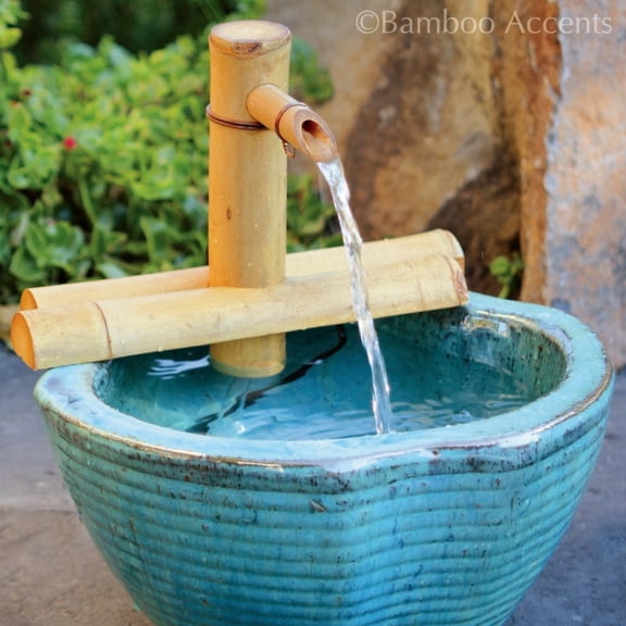 Bamboo Accents 7-in. Adjustable Spout and Pump Fountain Kit